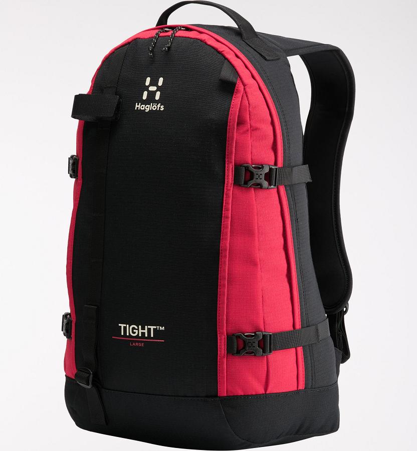 Haglöfs Tight Large Daypack Black/Red For Womens LZTMI6830 Australia